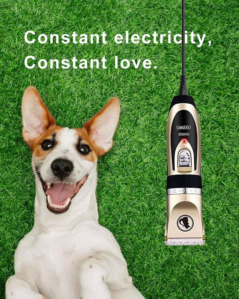 uijino Ceenwes Dog Clippers Charger Cord, 5V USB Charging Cord for CEENWES Cat Grooming Clippers, Replacement Charging Cable Line for Pet Hair Trimmers with Shaver Cleaning Brush, 3.3ft Power Cord 1 Pack - PawsPlanet Australia