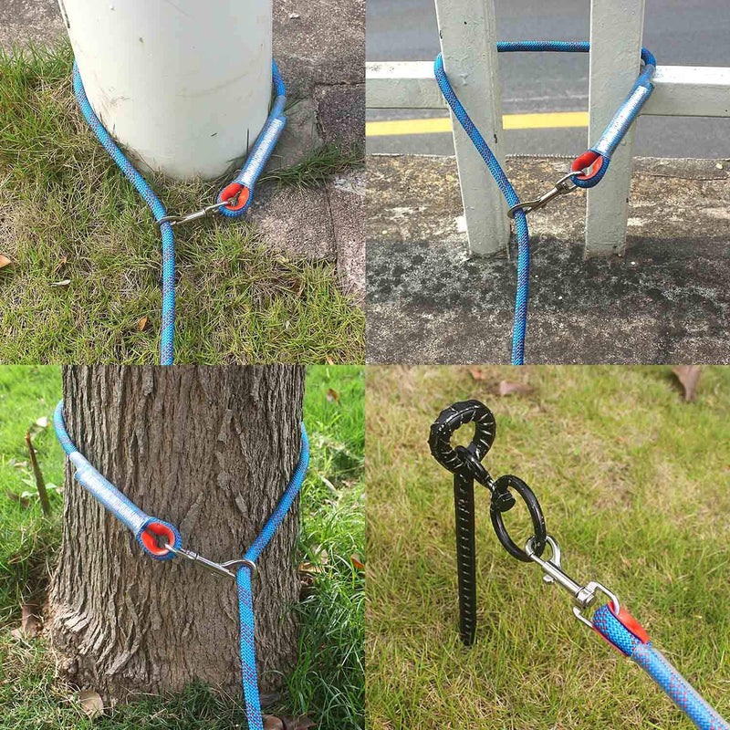 DDculture Ultra Strong Dog Tie Out Rope for Large Dogs and Big Pets,Safe and Effective Tangle Free Dog Tether,Dog Leash Holds up to 150 lbs,20/30 ft 30ft - PawsPlanet Australia