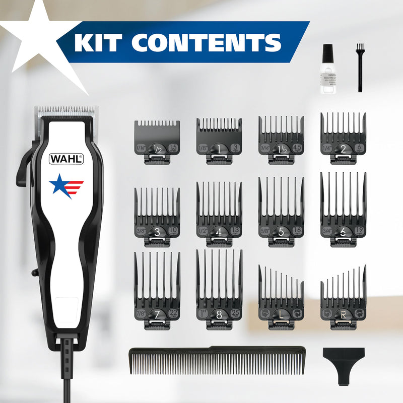 Wahl USA Anthem Classic Haircutting Kit – Corded Hair Clipper for Men with No-Snag Blades, Powerful POWERDRIVE Motor & Adjustable Fade Lever – Model 3029140 - PawsPlanet Australia