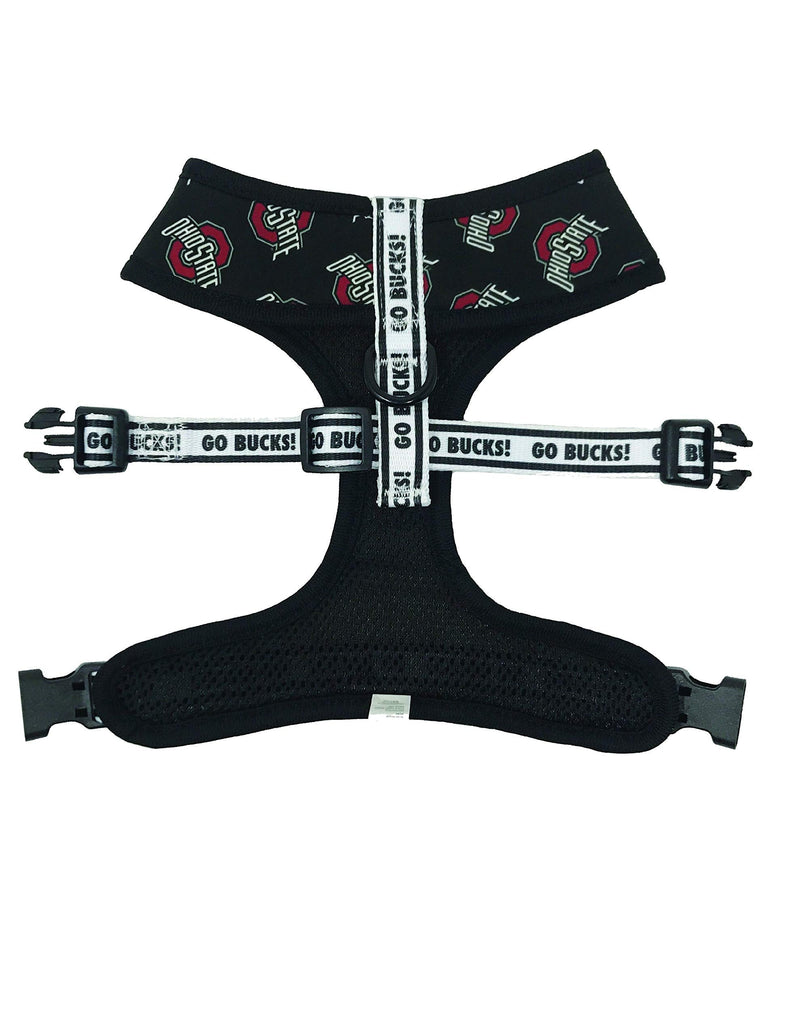 Pronto Petwear Ohio State | OSU Logo Reversible Pet Harness Large - PawsPlanet Australia