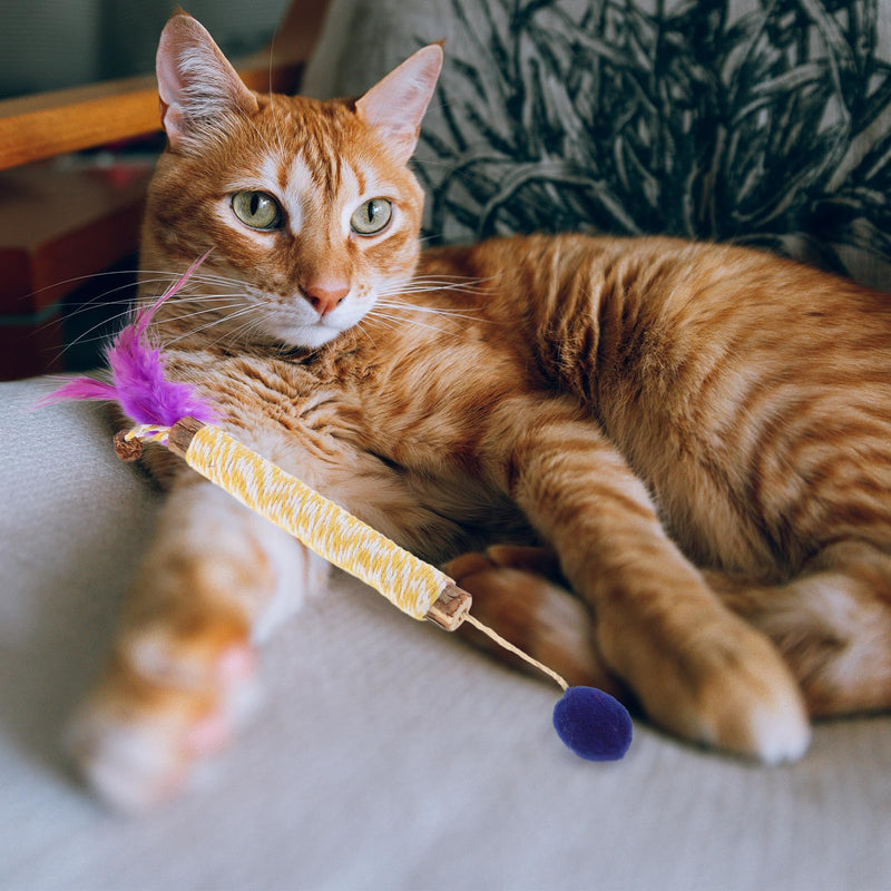 Gatuida Silvervine Chew Sticks for Cats, 2 Pieces, made of silver vine for dental care and fitness, activity toy for indoor cats