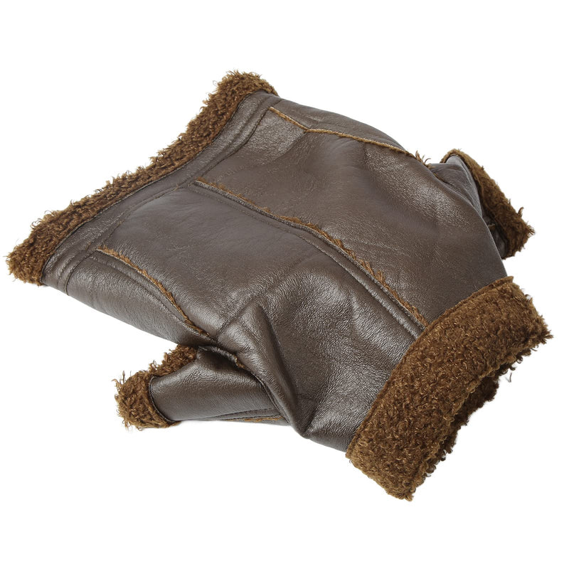 Dog Leather Jacket, Dog Winter Leather Coat Warm for Small Medium Large Dogs for Cats for Winter for Outdoor (S)