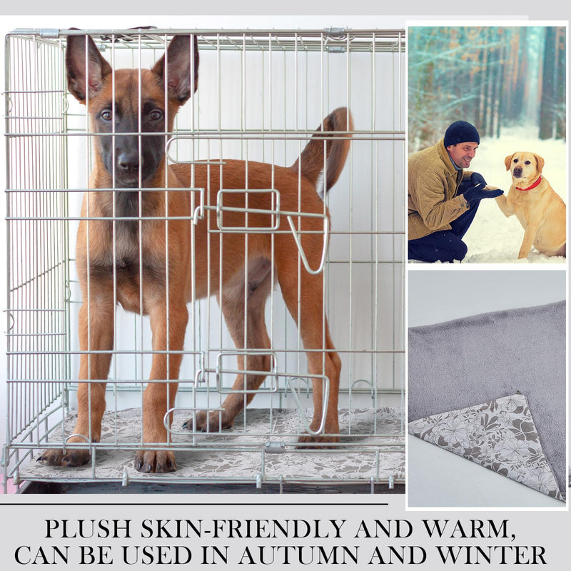 Dog Crate Pan Cover Dog Bed Cover Washable Dog Crate Liner for Pets Dog Crate Tray, Pan Cover Only, Fit for (42 x 28 Inch) 42 x 28 Inch - PawsPlanet Australia