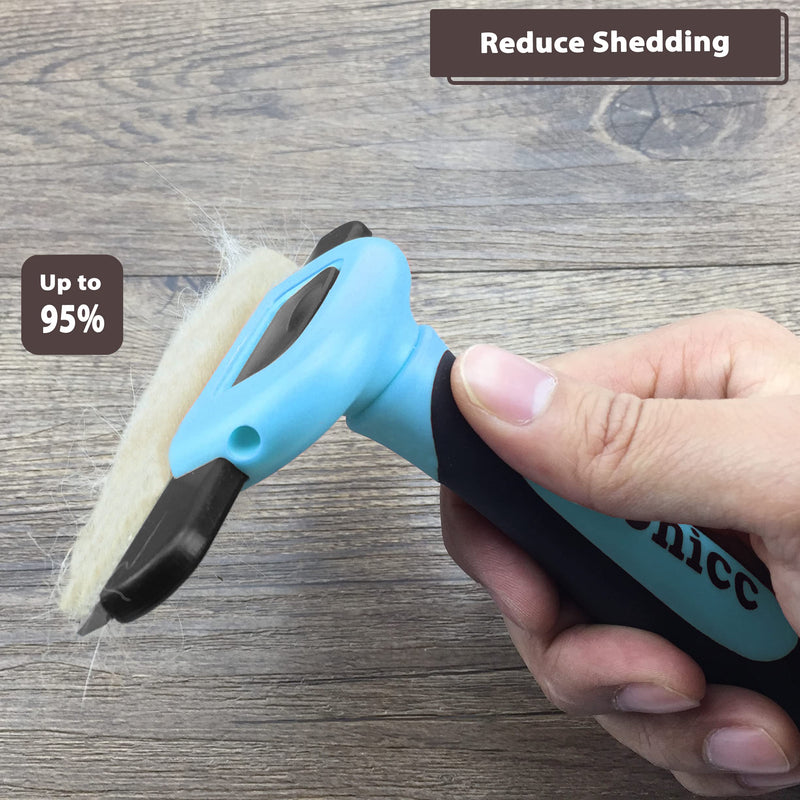 Gonicc Professional Dog and Cat Brush tool for Shedding Hair PDT- 1001(Small) - PawsPlanet Australia
