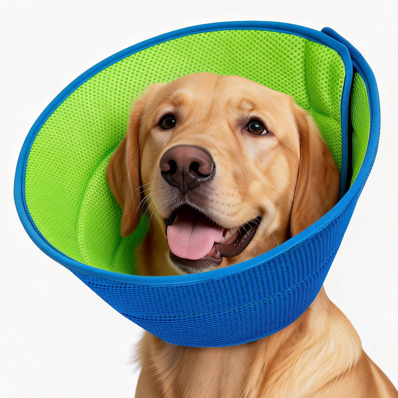 Dog Cone Collar Soft Cone for Dogs Dirt-Resistant and Washable Soft Dog Elizabethan Collars for Small Large Medium Dogs After Surgery Recovery CollarsXL (Neck: 18.5-20.9") XL (Neck: 18.5-20.9"))