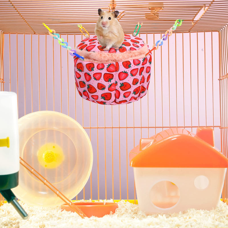 Maitys 2 Pcs Rat Bed Hanging Rat Hammock Guinea Pig Bedding Soft Warm Ferret Bedding Rat Cage Accessories Small Animal Play Sleep Bed for Ferret Rat Sugar Glider Hamster Chinchilla Mice Squirrel