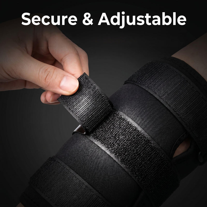 Dog Double Hind Leg Knee Brace, Black Size S, Adjustable Breathable Dog Joint Support Protector Wrap for Luxating Patella, Arthritis, Sprain & Post Surgery Recovery