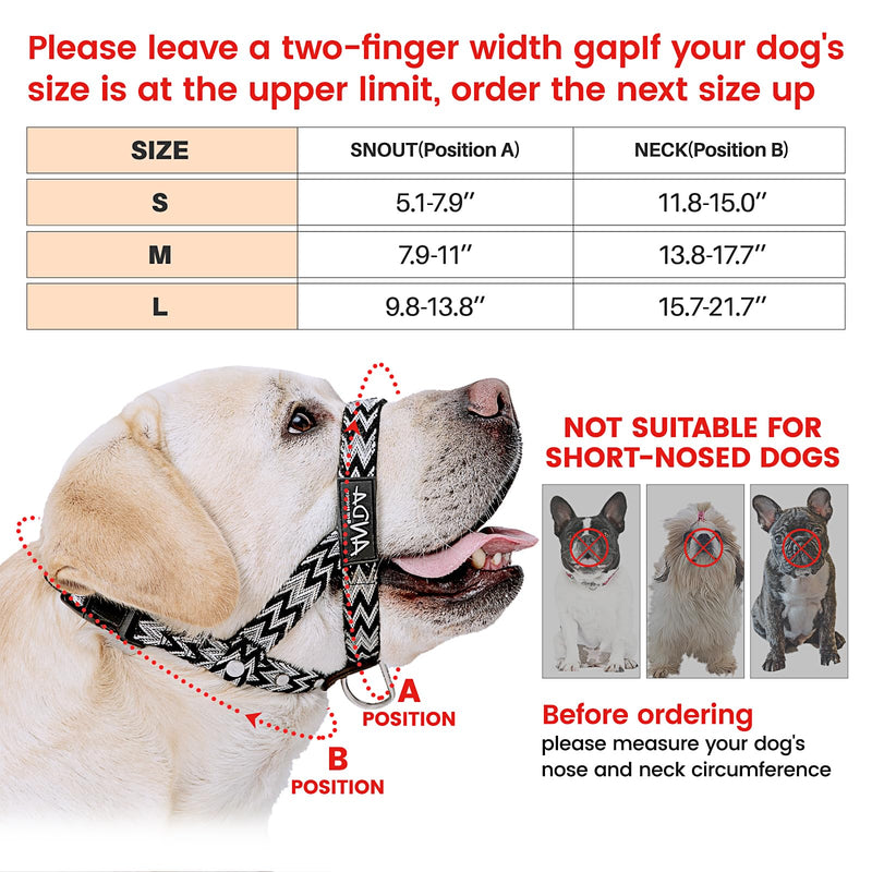 Gentle Leader Ultra-Light No-Pull Dog Headcollar: Adjustable, Breathable Comfort, Prevents Explosive Rushes, Ideal for Daily Use (Medium Size) Medium - PawsPlanet Australia