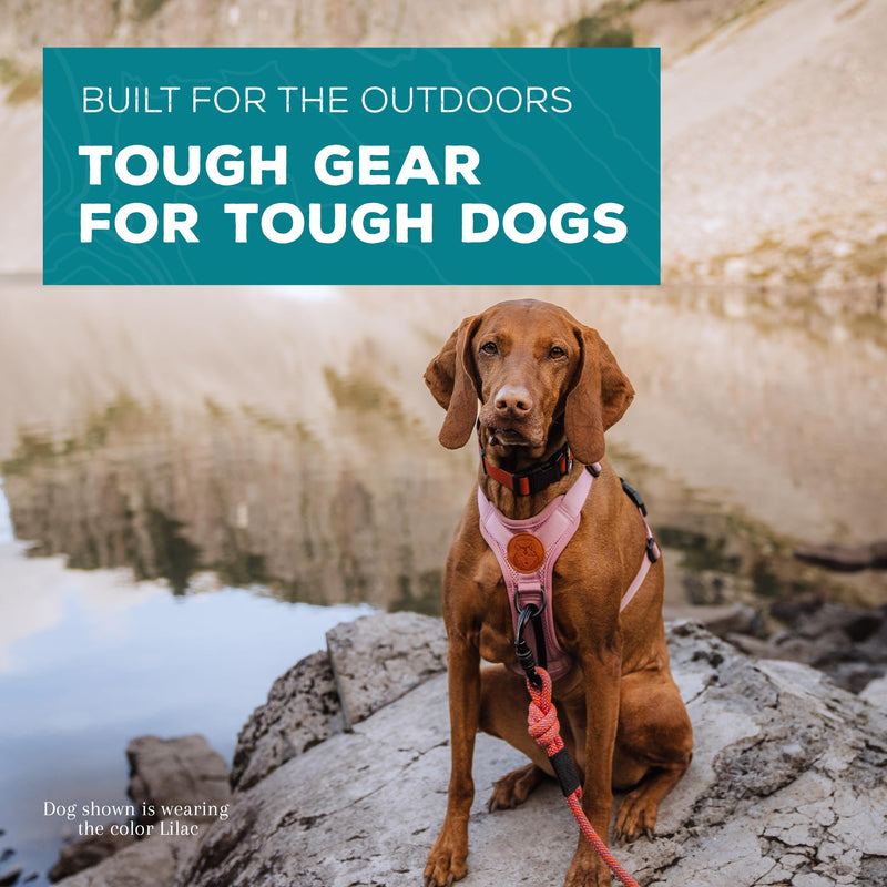 Wilderdog Lightweight Dog Harness with Reflective Straps - Medium - Lilac - PawsPlanet Australia