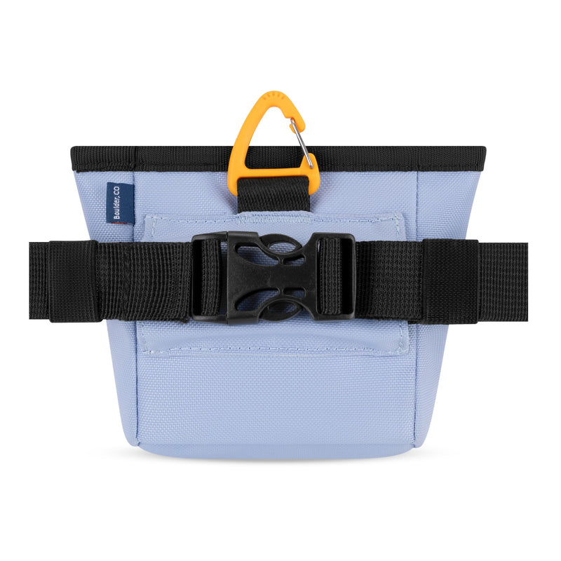 OllyDog Goodie Treat Bag, Dog Treat Pouch, Waist Belt Clip for Hands-Free Training, Magnetic Closure, Dog Training and Behavior Aids, Three Ways to Wear (Blue Heron) Blue Heron