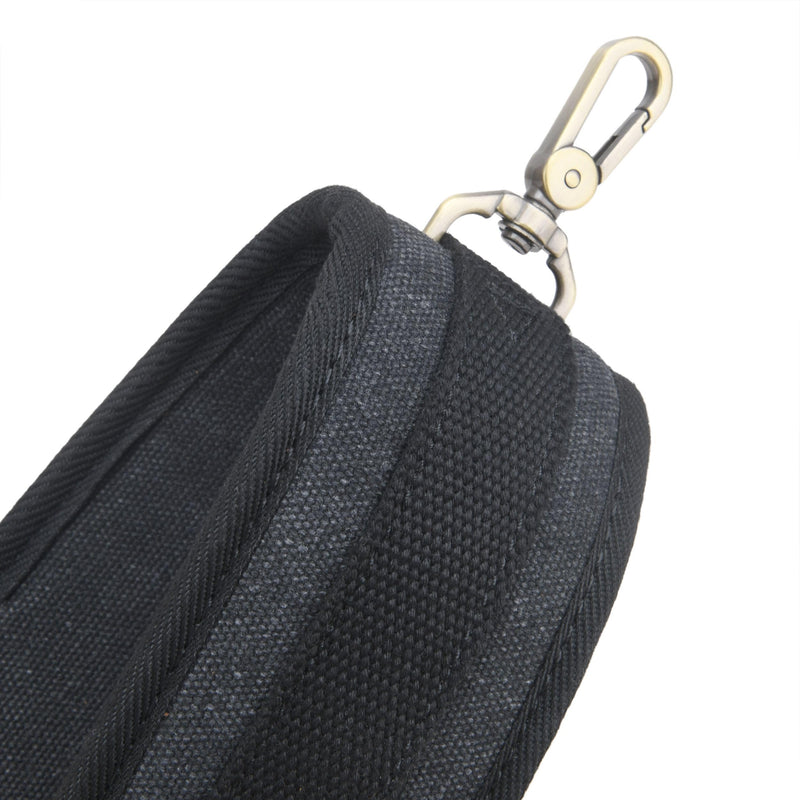 WAYNE'S DOG Canvas Bird Game Carrier, Waterfowl Dove Small Animal Game Carrier Hanger Tote Shooting Accessories (Black) Black - PawsPlanet Australia