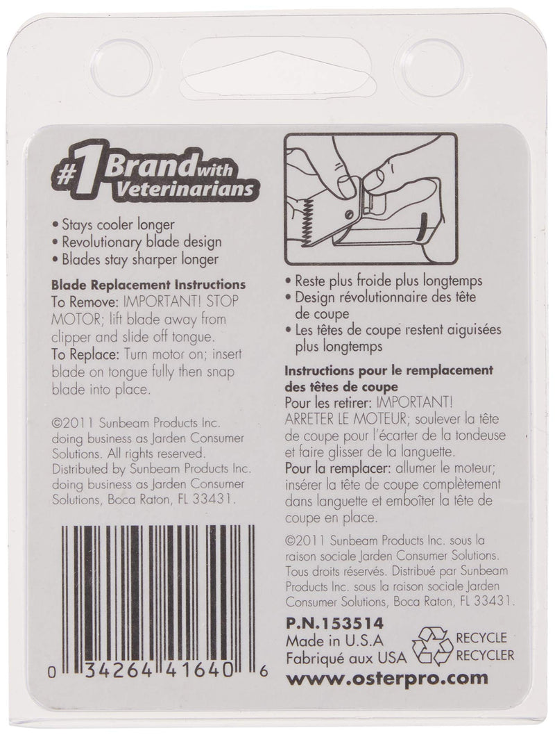 OSTER A5 size 4F dog grooming clipper blade. 1 Count (Pack of 1) - PawsPlanet Australia