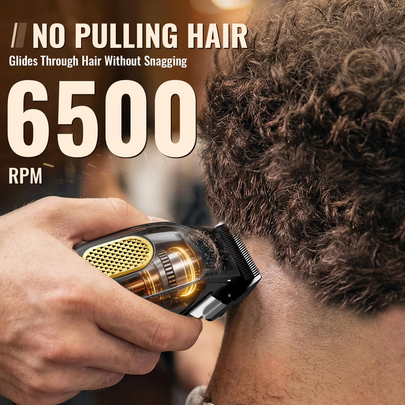 Ufree Hair Clippers for Men, Clippers and Trimmers Set, Cordless Barber Clippers, Grooming Kit, Gifts for Men Black - PawsPlanet Australia