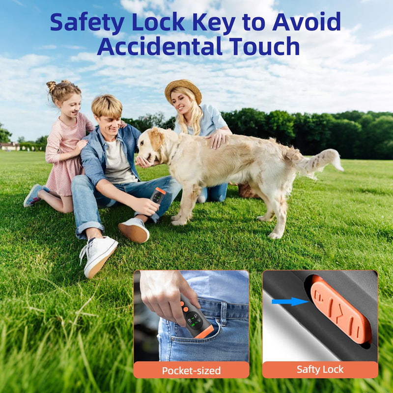 Ultrasonic Dog Bark Deterrent Device: Rechargeable Anti Barking Device for Dogs with 3 Modes - Up to 35FT Range Safe Humane Training Tool - Small Medium Large Dogs Indoor Outdoor Use - PawsPlanet Australia
