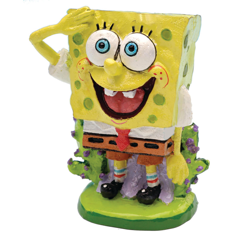 Penn-Plax SpongeBob and Pineapple House Aquarium Ornament | 2 piece Set | Great for fresh or alt water tanks .5 LBS