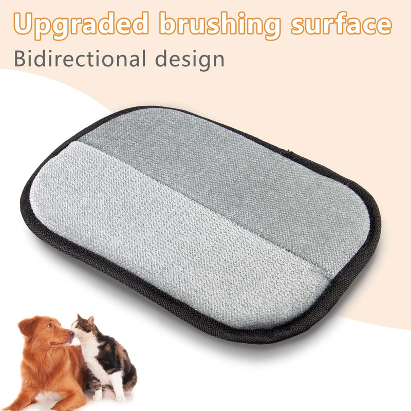 Newly Upgraded Electrostatic Pet Hair Removal Glove – Thickened Cat Dog Hair Remover Glove for Couch, Carpet, Car Seat – Not for Pet Grooming (Black,1 Glove) Black – 1 Glove - PawsPlanet Australia
