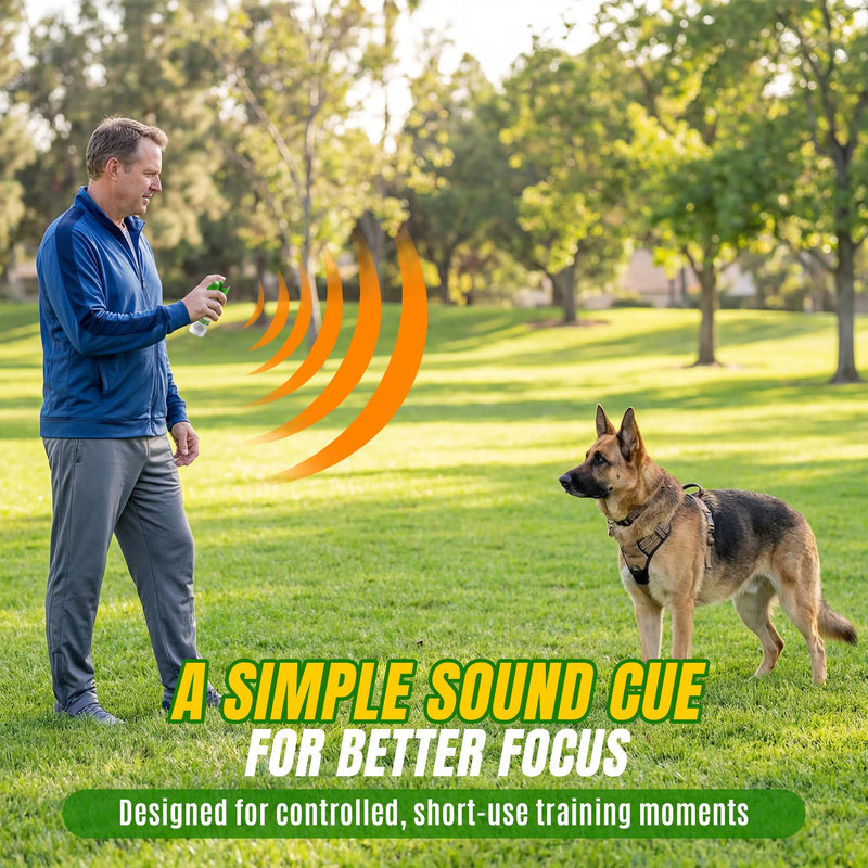 Air Horn with Holster, 1.4 oz 120 dB Loud Pet Trainer to Stop Dog Attacking Barking Fighting Jumping, Coyotes Air Horn for Safety, Protect Yourself & Pet While Walking, Green(2 Pack) 2