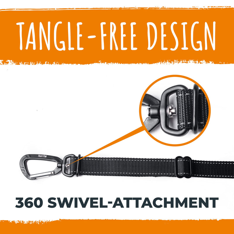 Mighty Paw Dog Car Safety Belt - Dog Seatbelt Ensures Pet Protection While Driving - Seatbelt for Dogs for Car - Dog Vehicle Accessory - Dog Car Seat Belt Attachment - Car Leash Restraint System Buckle Attachment (Most Popular) - PawsPlanet Australia
