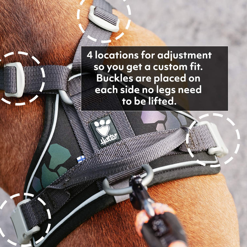 Hurtta Weekend Warrior Harness for Medium Dogs, Ruby Red, 60-80 cm - PawsPlanet Australia