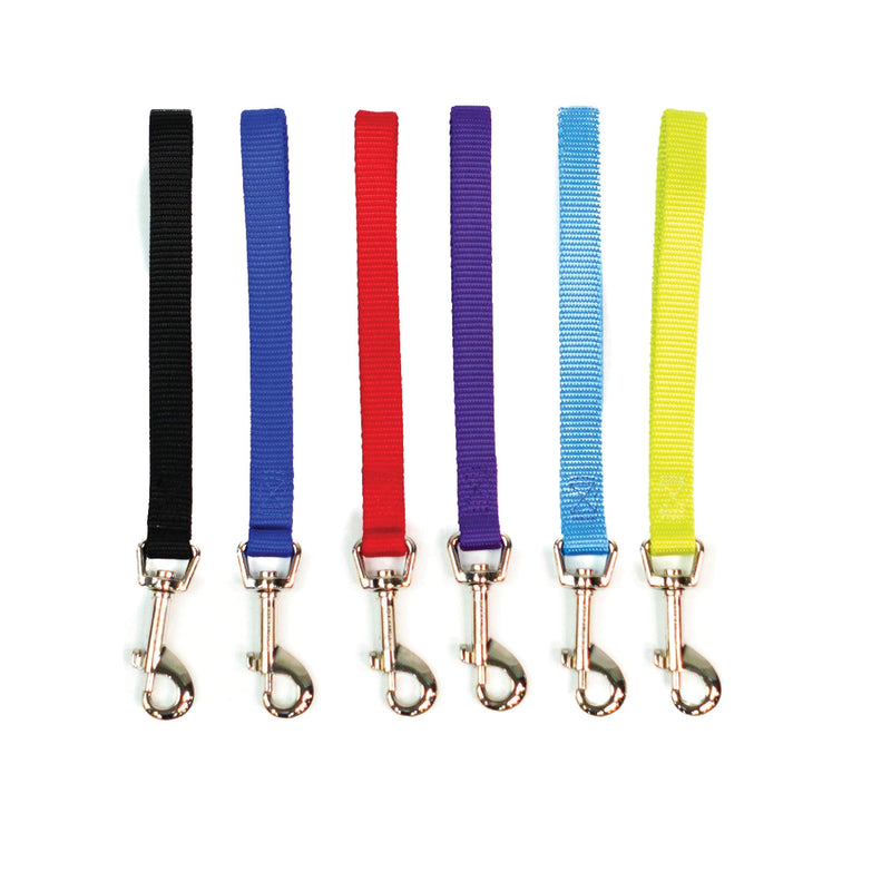 Blue-9 Dog Training Leash, 9 Inch Tab Lead for Obedience, Recall, and Agility Training, Made in The USA Red - PawsPlanet Australia