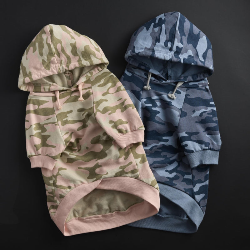 Rocky – The Orginal Lightweight Hooded TEE 100% Organic Cotton Dog Hoodie Pet Coat Sweater for Small, Medium, Large Dogs, Pink Camo, Medium Medium (20-45 lbs) - PawsPlanet Australia