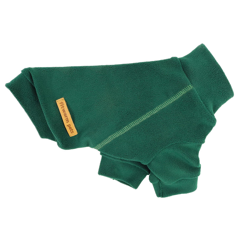 Fitwarm 3 Pack Fleece Dog Sweater, Turtleneck Dog Sweatshirt, Dog Winter Clothes for Small Dogs Boy Girl, Pet Pullover Jumper, Cat Apparel, Dark green, Teal Green, Olive Green, XS X-Small Dark Green-Aqua Green-Bean Green