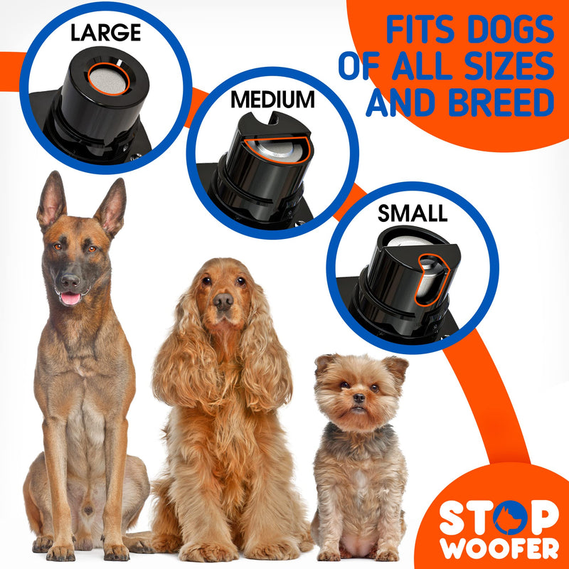 STOPWOOFER Dog Nail Grinder with 2 LED Light for Small Medium Large Dogs - New Version 2-Speed Powerful Electric Pet Nail Trimmer Quiet Painless Paws Grooming - Rechargeable Pet Nail Grinder for Dogs - PawsPlanet Australia