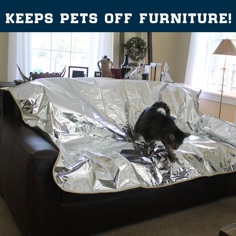 Enthusiast Gear Pet Repellent Mat - Non Electric Cat & Dog Deterrent Training Mat for Furniture & Counters