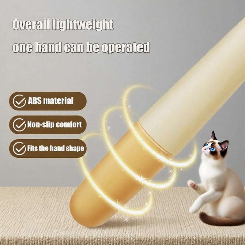 durable stainless steel flea comb for cats and dogs - gentle rabbit brush with comfortable grip - 2-piece pet flea brush set - PawsPlanet Australia