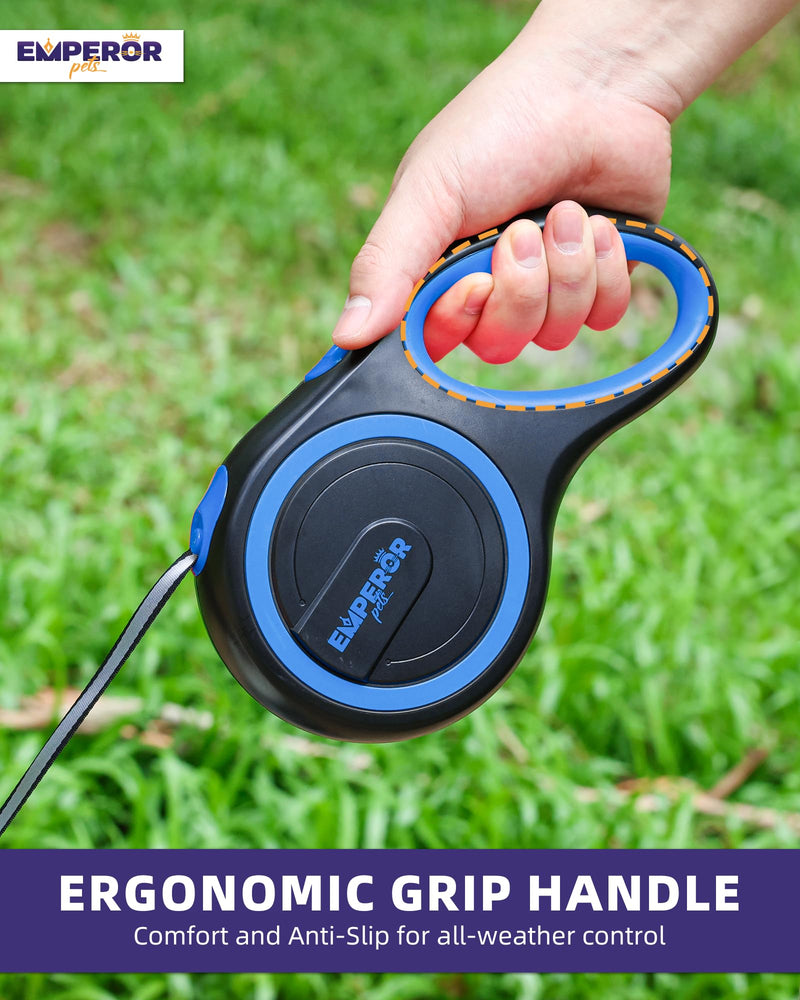 Emperor Pets Retractable Dog Leash Hand or Wrist Strap Accessory - Loosen Grip for Your Hands, Better Control with Greater Comfort -Classic Blue - PawsPlanet Australia