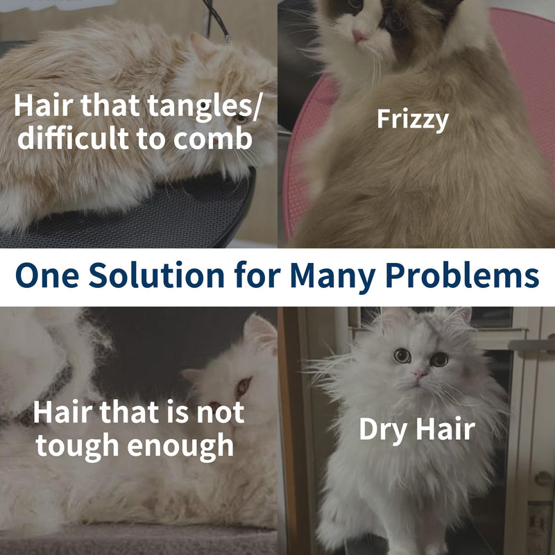 Dog Detangler Spray, Gently Detangle Knots, Care and Nourish Coat, Reduce Hair Pulling, Reduce Static Electricity, Keep Fresh (80ml) - PawsPlanet Australia