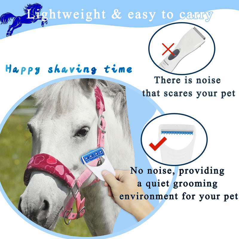 Horse Grooming Razor Horse Clippers Disposable Grooming Razor Fit for Horse and pet 6 PCS - PawsPlanet Australia