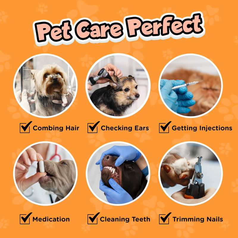 Dog Grooming Hammock - Dog Sling for Grooming, Pamper Your Furry with This Stress-Free Dog Grooming Kit - Orange, Large - PawsPlanet Australia