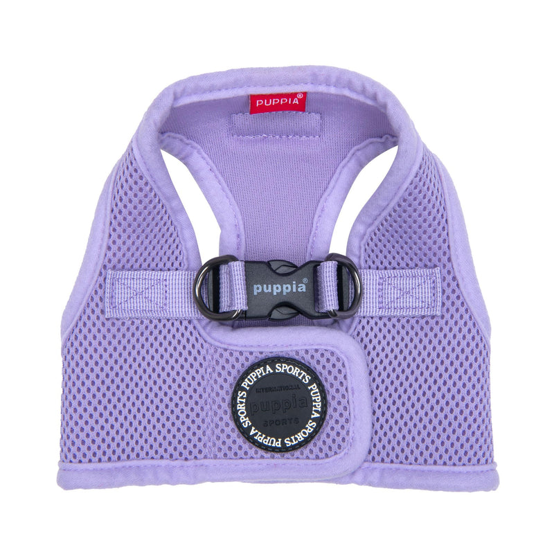 Puppia Soft Vest Dog Harness Step-in Padded Mesh No Choke No Pull Comfortable Walking Running Training for Small Medium Large Dogs, Violet, Large