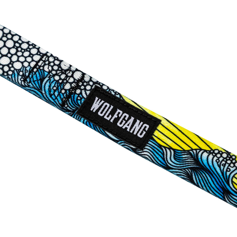 Wolfgang Heavy Duty Dog Leash, Pull-Tested to Over 800 lbs for Walking & Training, DawnPatrol Print, Large - PawsPlanet Australia