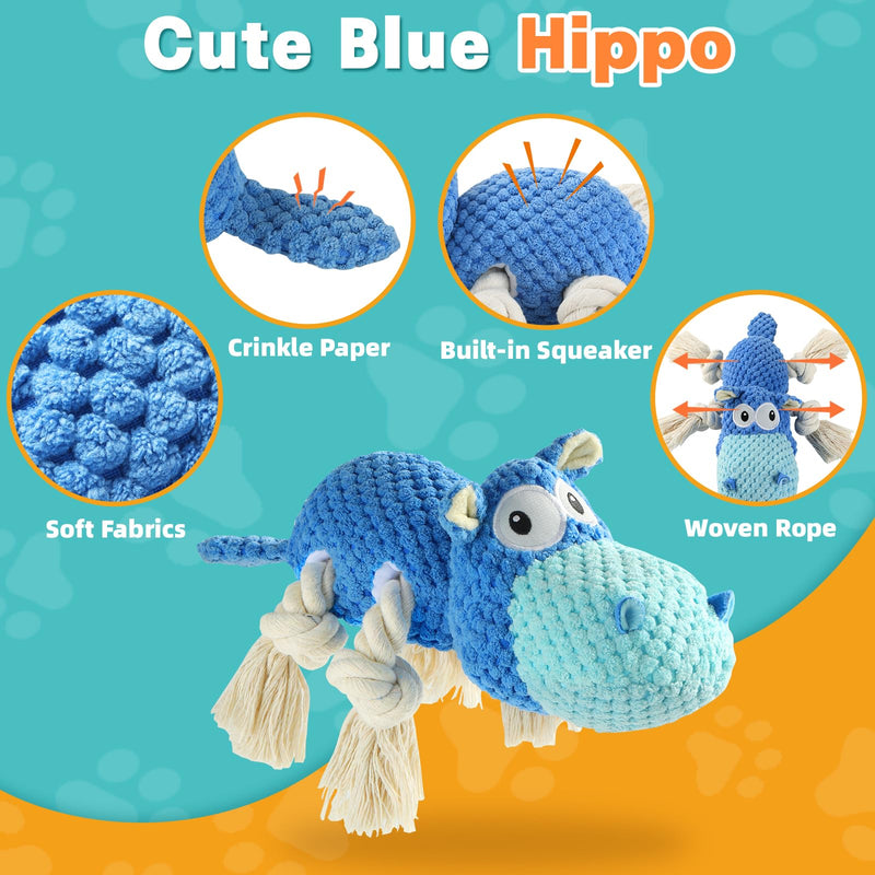 Dog Toys for Aggressive Chewers - Dog Toys to Keep Them Busy Squeaky Dog Toys for Large Dogs - PawsPlanet Australia