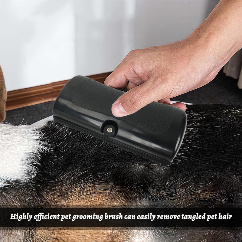 1pcs Deshedding Brush,Rhykin Brush For Pets,Groompro Deshedding,Groom Pro Dog,Sleek Dog, Pet Hair Removal Tool For Shedding & Knots For Shedding For Pet - PawsPlanet Australia