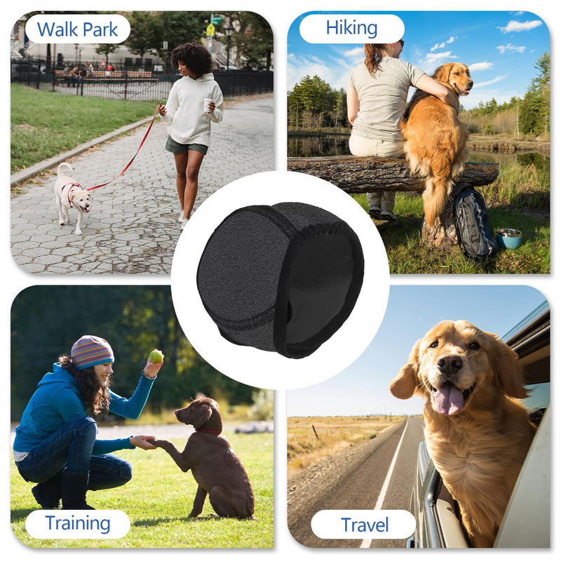 Dog Ear Protectors, Adjustable Dog Ears Cover Dog Ear Muffs Noise Protection Comfortable Quiet Dogs Calming Pet Snood Ear Covers for Thunder Fireworks Vet Visits(M)