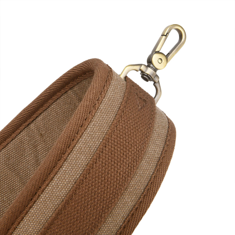 WAYNE'S DOG Canvas Bird Game Carrier, Waterfowl Dove Small Animal Game Carrier Hanger Tote Shooting Accessories (Brown) Brown