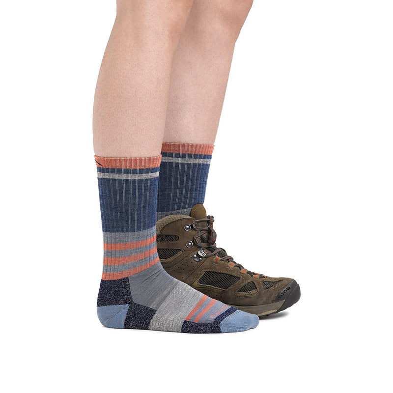 Darn Tough Women's Her Spur Boot Lightweight Hiking Sock (Style 1969) - Small Sandstone