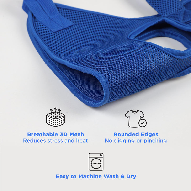 Pet Grooming Hammock for Cats & Small Dogs – Nail Clipping Kit with Sling, Clippers, File, Glove, Straps & Carabiners – Ideal for Trimming & Ear Cleaning – [S/XS] (Pink, Extra-Small) Pink - PawsPlanet Australia