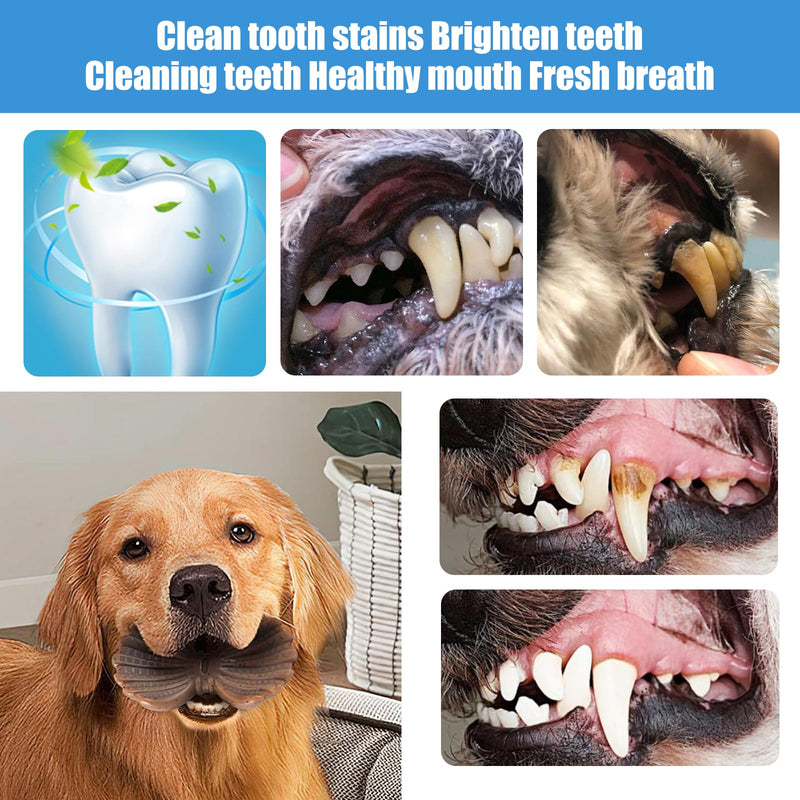 Pet Toothbrush Pen Pet Oral Repair Gel Pen for Dogs Tartar Remover Dog Suitable Improvement of Bad Breath and for Removing Tartar in Pets Pack of 4