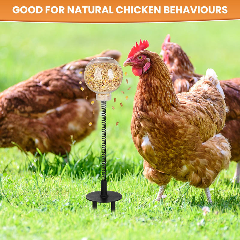 Peck Toy, Interactive Slow Feed Release Toy for Your Flock, Chicken Slow Feeder Boredom Busting Fun Maintain Your Hens Entertained(2 Pack) 2 Pack - PawsPlanet Australia