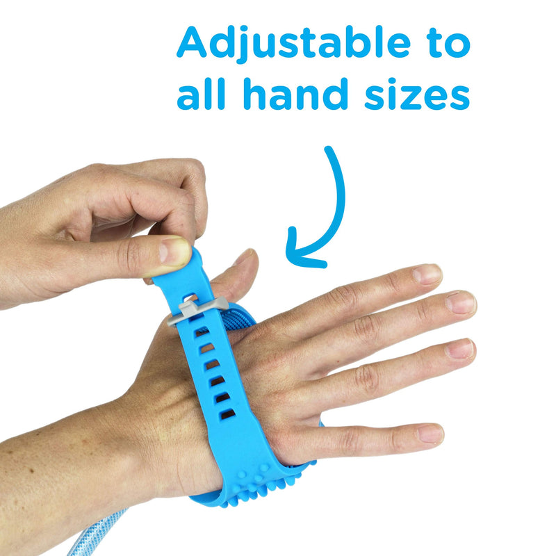 Aquapaw Pet Bathing Tool – Sprayer and Scrubber in One – Compatible with Indoor Shower or Outdoor Garden Hose – For Dog and Cat Grooming – Garden Hose and Shower Adapters Included - PawsPlanet Australia