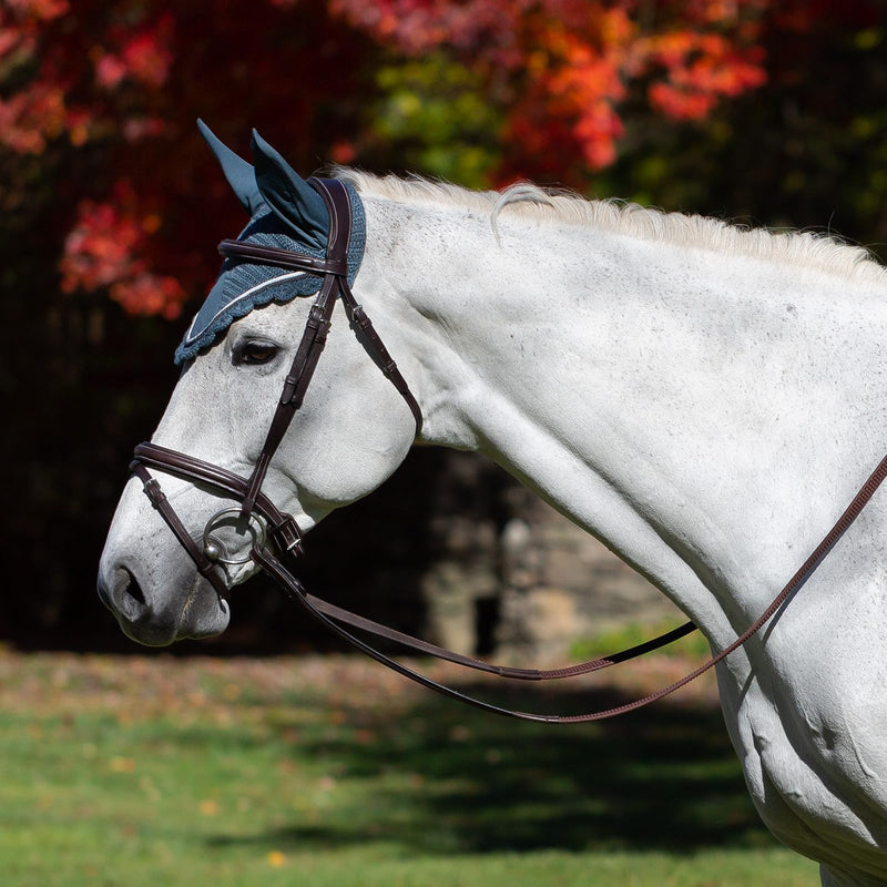 Equinavia Nord Ear Net - Mirage Blue/Gray - Horse