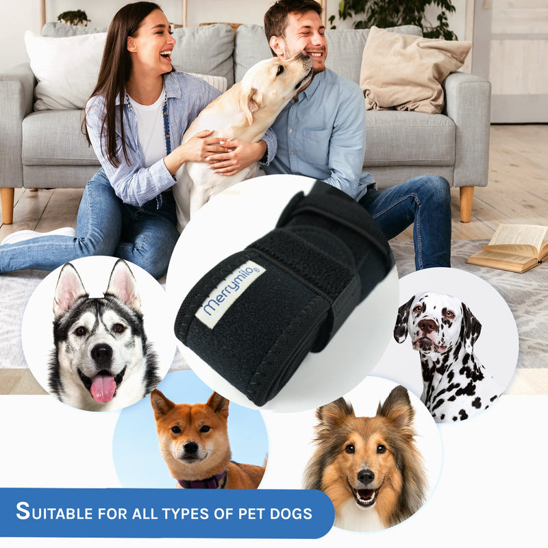 Dog Knee Brace for Hind and Rear Leg, Support for Dog ACL CCL Cruciate Ligament Injury Joint Pain and Muscle Sore, Size S - PawsPlanet Australia