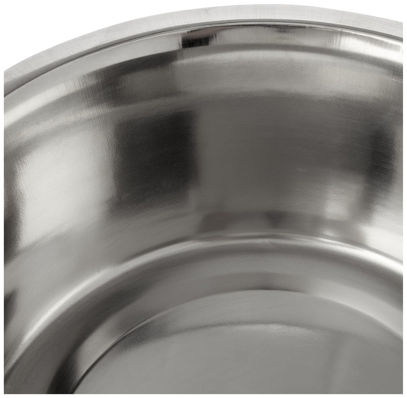 Pet Platter Stainless Steel Pet Bowl, 25 cm/ 10-Inch 25cm / 2400ml - PawsPlanet Australia