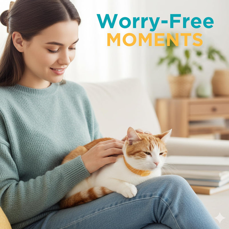 Only Natural Pet EasyDefense Non-Toxic Flea & Tick Cat Collar. Single Collar Protects for 3 Months(Pack of 3) 3 Pack