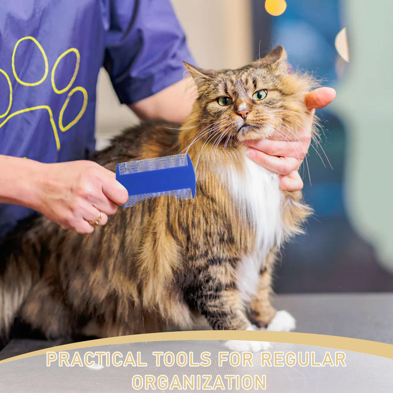 140 Pcs Flea and Tick Grooming Tool Bulk- Double Sided Comb for Cats Dogs Lice and Tick Comb for Small Pets, Kittens and Puppies (7 Colors) - PawsPlanet Australia