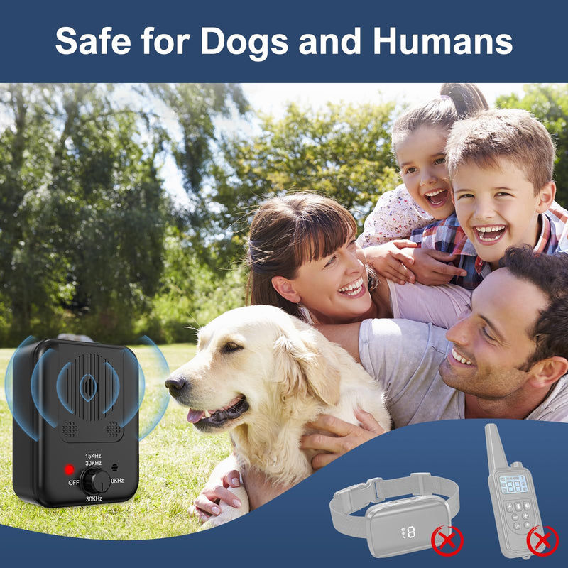 YEOWWW! Anti Barking Device, Rechargeable Dog Barking Control Devices, Sonic Bark Deterrent Devices,Ultrasonic Anti Bark Device for Dogs with 3 Modes, Dog Barking Silencer Indoor Outdoor 2 - PawsPlanet Australia
